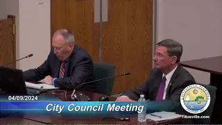 City Council Meeting — 04/09/2024 - 6:30 p.m.