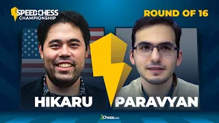 Nakamura vs. Paravyan | 4x Champion Hikaru Begins Speed Chess Champs Title Defense! | 2022 SCC