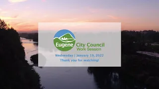 City Council Work Session: January 19, 2022