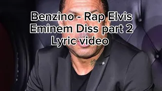 Benzino - Rap Elvis 2024 - Eminem diss part 2 - Lyric video