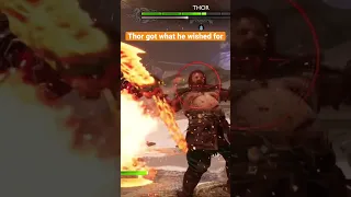 Thor got what he wished for #godofwarragnarok new game +
