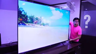 My Biggest Unboxing Ever * TCL TV * 😱🔥