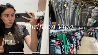 Thrift Store Vlog/Try On! 👚👖👗