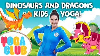 Dinosaurs and Dragons! 🦖 Yoga Club (Week 15) | Cosmic Kids