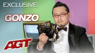 Gonzo Is A Man Of Few Words But Many Talents! - America's Got Talent 2019