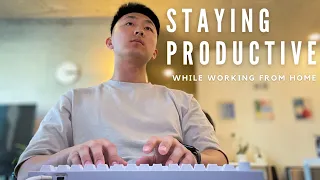 staying productive while working from home as a software engineer