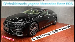 O’zbekistonda yagona Mercedes Benz EQS 450 (sotuvda)