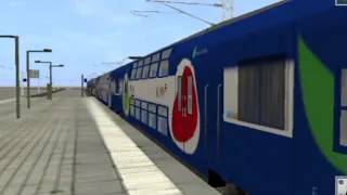 Trainz:Fermeture des portes et départ d'un UM Z20900/500 IDFM-Transilien