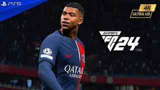 EA FC 24 | Paris Saint-Germain vs Real Madrid - UEFA Champions League | PS5 4K