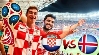 CROATIA vs ICELAND - Russia World Cup Vlog #4