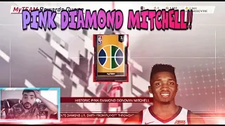 Pink Diamond DONOVAN Mitchell SUPERMAX Gameplay LIVE! Nba 2k18 Myteam MADNESS