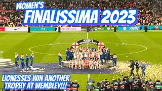 Lionesses win the Women’s Finalissima 2023! • England 1-1 Brazil (4-2 on pens) - 06/04/23