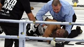 ROY JONES JR GETS KO BY ENZO MACARINELLI, with EJ BOXING LIVE!!