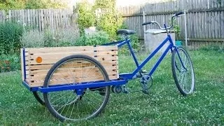 Cargo bike with his hands грузовой велосипед своими руками 2