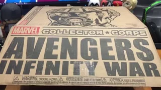 Funko Marvel Collector Corps Avengers Infinity War Box Unboxing (FINAL BOX from Funko!)
