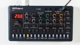 Techno with Roland AIRA S-1 Tweak Synth