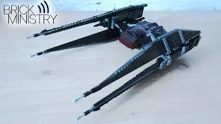 Обзор LEGO 75179 Star Wars ● TIE Истребитель Кайло Рен'а