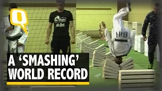 The Quint: This Taekwondo Champion Just ‘Smashed’ The World Record