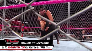 Roman Reigns vs Braun Stroman - Steel cage match (16/10/17) full match highlights