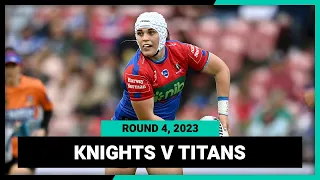 Newcastle Knights v Gold Coast Titans | NRLW 2023 Round 4 | Full Match Replay