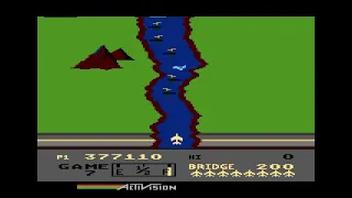 River Raid [Atari 800] [Bridges: 200-250] [Score: 504970] [Full HD]