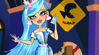 Cookie run kingdom characters in monster high//IbispaintX//Pt. 1//Sea Fairy Cookie//@seleneartemis864