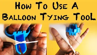 How to use a balloon tie tool in 7 Easy Steps #shorts