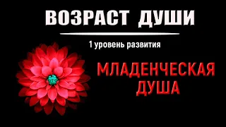 ✅ Возраст Души 1-й уровень развития. МЛАДЕНЧЕСКИЕ ДУШИ. Как определить возраст души