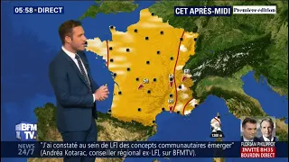 ☀ Plein soleil sur tout le pays à l'exception du sud-est