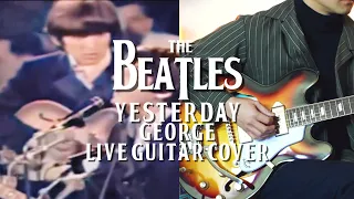 Yesterday Live (The Beatles Guitar Cover: George's Part) with Epiphone Casino