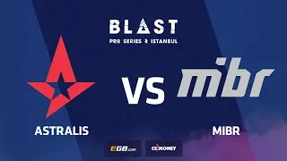 Astralis vs MiBR, dust2, BLAST Pro Series Istanbul 2018