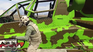 Grand Theft Auto V - Buying and customizing the Hunter attack chopper