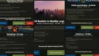 Getting false banned for cheating on Rustinity on FORCE WIPE