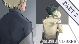 PART 2/4 "HIDE & SEEK" | BakuDeku Omegaverse | Baku+Deku Child | Researcher Deku | MHA Texting Story