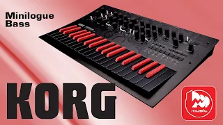 Korg Minilogue Bass - аналоговый синтезатор с простым управлением