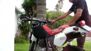 XR400 / mikuni pumper startup