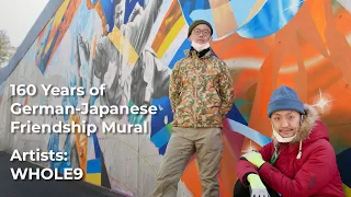 160 Years of German-Japanese Friendship Mural