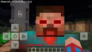 ЭТОТ ХЕРОБРИН НАПАЛ НА ДЕРЕВНЮ ЖИТЕЛЕЙ В МАЙНКРАФТ ПЕ | Компот Minecraft