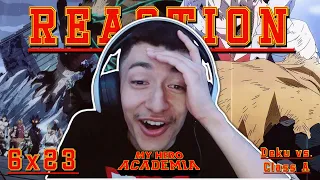 LET'S BEAT HIS A**!! | My Hero Academia 6x23 REACTION "Deku vs. Class A"