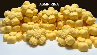 ASMR baking soda super crunchy flowers