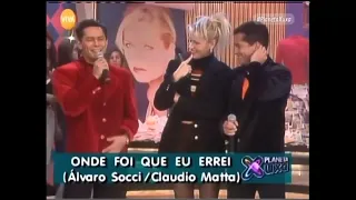 🇧🇷 Leandro - Onde Foi que Eu Errei 1997 Dupla sertaneja Leandro & Leonardo no Planeta Xuxa