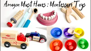 AMAZON TOYS | Montessori Toys | Toddler Gift Ideas | Wooden Toys for Kids | Lindsay’s Serendipity