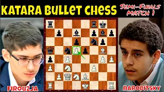 Mainit na bakbakan nila GM Firouzja vs. GM Naroditsky! || Katara Bullet Chess 2020 || # 487