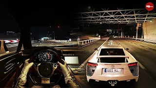 Lexus LFA V10 Insane Sound On Shutoko Highway  - Assetto Corsa