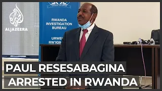 Hotel Rwanda film hero Paul Rusesabagina held on terror charges