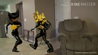 Bendy Vs Projectionist Fight Fan Made