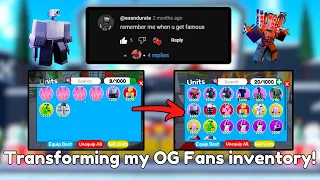 😱 Transforming My Fans Inventory! Part 1 😱 [Roblox]