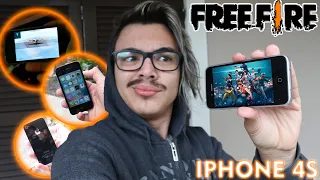 FREE FIRE NO IPHONE 4S *Deu ruim?*