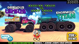 Off The Road URSUS Vs TITAN Russian Truck vs Army Truck OTR | Android New Gameplay Infinite 2023