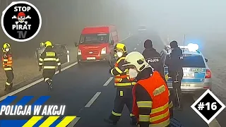 POLICJA W AKCJI #16 - pościg za Toyotą RAV 4, ucieczka quadem, rowerem po autostradzie i inne akcje